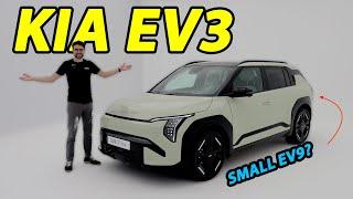 Kia EV3 first REVIEW - a small EV9 ?
