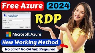 Free azure rdp | How to create free azure rdp | Microsoft azure rdp free | Free RDP 2024 | Azure RDP