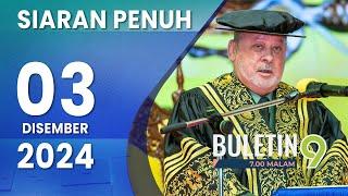 Agong Titah Hentikan Serta-Merta Budaya Dera Di UPNM | Buletin TV9, 3 Disember 2024