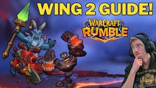 Beat Wing 2 EASILY! A guide to Gehennas and Shazzra, and Garr! A Warcraft Rumble Molten Core Guide!