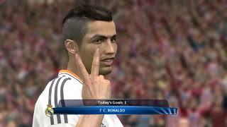 PES 2014 UEFA Champions League Final (Atletico Madrid vs Real Madrid Gameplay)