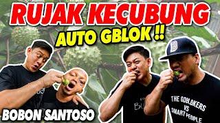 BOBON SANTOSO GILAKKK  MAKAN RUJAK KECUBUNG EKSTRA HALUU [ Fear Factor ]