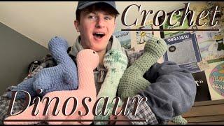 crochet dinosaur / brontosaurus tutorial // amigurumi