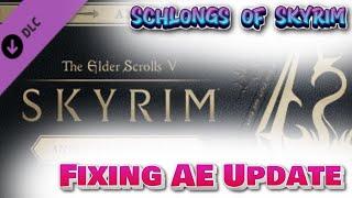 How to use the Mod Schlongs of Skyrim after Anniversary Edition update (NO LONGER WORKS)