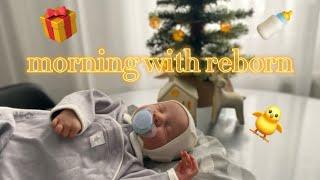 VLOG Утро с реборном/Влог с реборном/Morning with reborn🩵