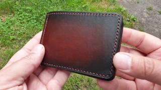 Кошелёк с зажимом для купюр. Money clip wallet.