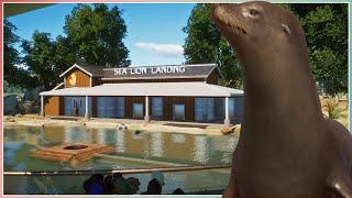 California Sea Lion Habitat | Planet Zoo North America Animal Pack | Speed Build