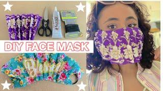 DIY Face Mask | How to make a Fask mask with no Sewing