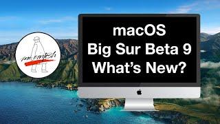 What's New in macOS Big Sur 11 Beta 9 (20A5384c)? Full List!