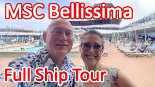 MSC Bellissima Full Ship Tour - A Look around Everywhere on MSC Bellissima Cruise Ship