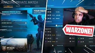 *NEW* WARZONE PRIVATE MATCH Gameplay...(Pro Players)