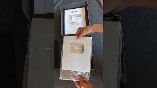 unboxing silver play button #xency_channel