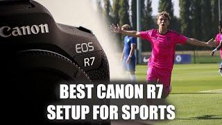 The BEST Canon R7 Settings for Sports or Action