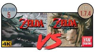 Cemu Vs Dolphin | Zelda Twilight princess 10k Resolution