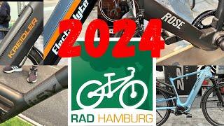 E-Bike Neuheiten 2024 Live und in Farbe auf der Rad Hamburg.