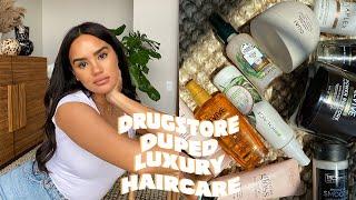 Drugstore Dupes For Luxury Haircare Favorites | Dacey Cash