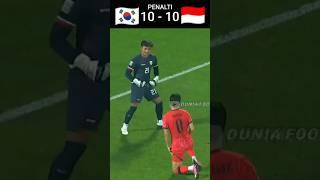 Drama Adu Penalti Indonesia U23 VS Korea U23 Perempat Final #afcu23 #timnas #football #shorts