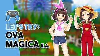 NEW Monster Taming and Farming Sim JUST DROPPED! | Let's Try: Ova Magica!