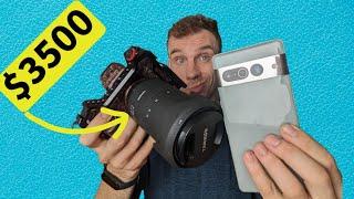 Pixel 7 Pro Long Exposure & Action Pan VS A Professional Mirrorless Camera