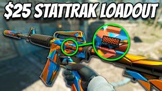 BEST StatTrak CS2 Loadout for $25 - The Best Cheap CS2 Skins (2024)