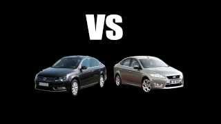 VW Passat VS Ford Mondeo (0-100КМ/Ч)