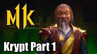 MK11 Krypt Gameplay Walkthrough Part 1 (Mortal Kombat 11 Krypt)
