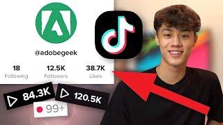 I tried going VIRAL on TIKTOK without showing my face! *easy*