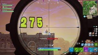 FORTNITE - EPIC 190 METER SNIPER KILL - SHORT MONTAGE