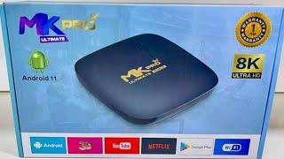 #MKPRO how to work MK pro 5G device all details #tv_box #mkpro