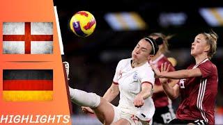 England vs Germany | Arnold Clark Cup - Highlights All Goals 23/02/22