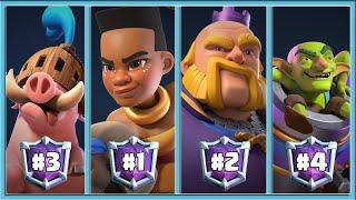  10 КОЛОД, ЧТОБЫ ЛЕГКО ПРОЙТИ КЛЕШ РОЯЛЬ / Clash Royale