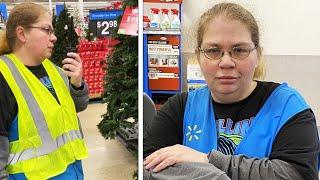 10-Year Walmart Employee Gives Tearful Farewell Message