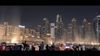 Water fountain burj khalifa ...