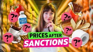 Grocery store prices in Russia in 2024 after sanctions