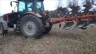 Вспашка МТЗ- 2022/Plowing MTZ-2022