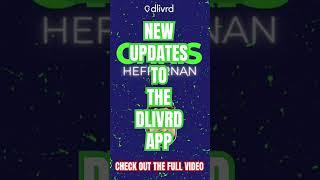 Check Out These New Features On #dlivrd App #gigeconomy #gigapps