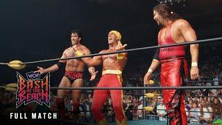 FULL MATCH: The Outsiders vs. Lex Luger, Sting & Randy Savage: WCW Bash at the Beach 1996