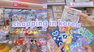 shopping in korea vlog  daiso huge stationery haul  my best sticker collection ever!