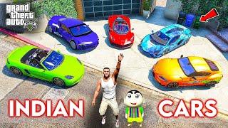 Franklin and ShinChan Stolen Indian Super Cars in GTA 5 | JNK  GAMER GTA V