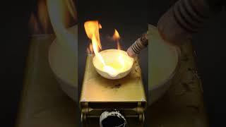 Extinguishing burning diesel with diesel | JJChemistry #chemistry #experiment #science