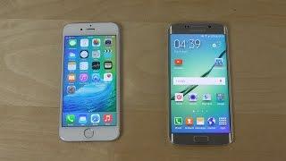 iPhone 6 iOS 9 Beta vs. Samsung Galaxy S6 Edge Android 5.0.2 Lollipop - Which Is Faster? (4K)