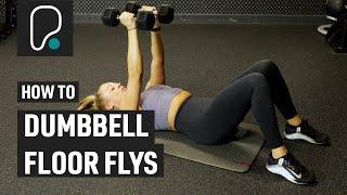 How To Do A Dumbbell Floor Fly