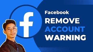 How to Remove Account Warning on Facebook !