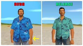 GTA Vice City - Beta vs. Release Comparison!