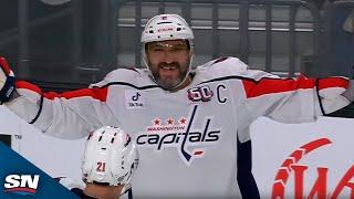 Capitals' Ovechkin Records 31st Career Hat Trick vs. Golden Knights