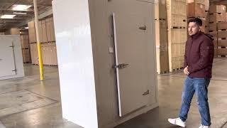 4×6 FT Walk-In cooler Freezer condenser and evaporator systems fridge freezer compressor