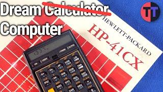 HP-41CX Pocket Computer Hiding as a Calculator - First Look
