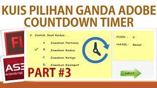 Kuis Pilihan Ganda Flash dengan Countdown Timer (Actionscript 3)