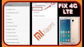 Cara Fix 4G LTE MIUI 9 Redmi Note 3 Pro