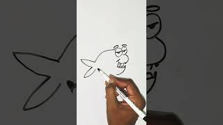 How to draw Cartoon Fish Easy drawing for kids ||simple step by step drawing |cute small drawing